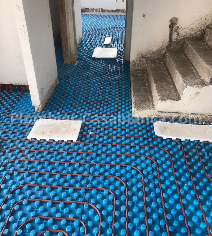 Installation chauffage central Casablanca